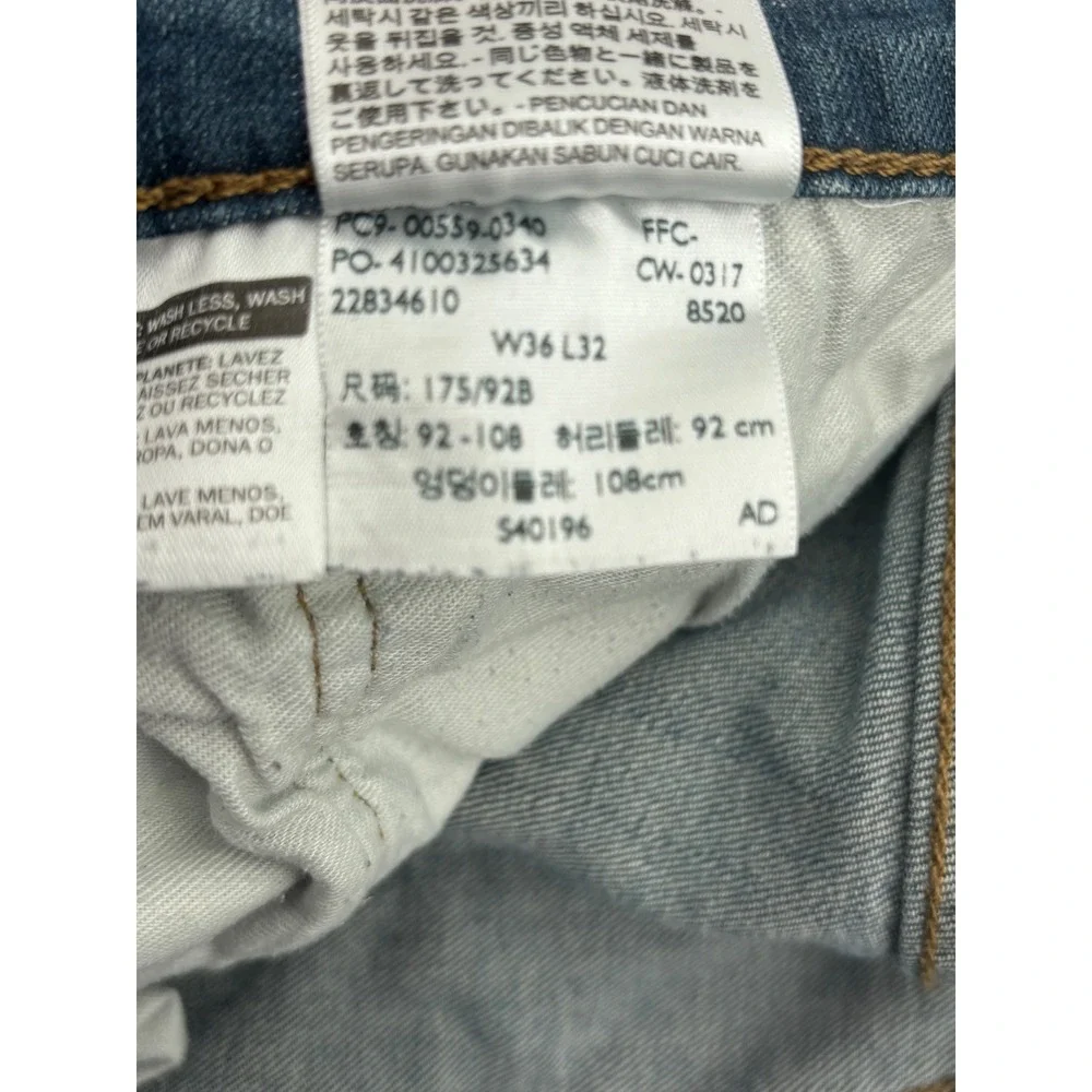 Levi's 559 Relaxed Straight Leg Jeans Mens W36 L32 Blue‎ Denim